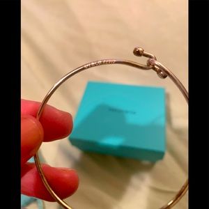 Brand new silver authentic Tiffany bracelet size Medium. Must have!